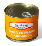 Каша гречана зі свининою ХОДОРІВСЬКИЙ М'ЯСОКОМБІНАТ, 525 г